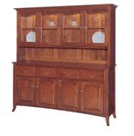 Manchester Four-Door Buffet and Hutch by Keystone Collection
