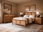Amish Ari Boho 3-Piece Bedroom Set