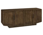 Amish Woodland Contemporary Sideboard Shown in Brown Maple with Charwood