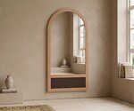 Amish Handcrafted Harlow Modern Wall Mirror