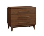 Amish Aria Modern 3-Drawer Nightstand