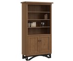 Hillsview Bookcase with Bottom Doors