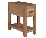 Amish Solid Wood Taylor Modern End Table
