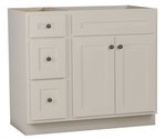 24" to 72" Milford Bathroom Vanity (Base Only)