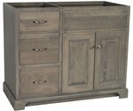 24 to 72 Amish Newport Bathroom Vanity Cabinet