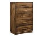 Amish Java 5-Drawer Chest