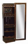 Amish 72 Tall Shaker Jewelry & Shoe Storage Tower