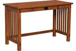 Amish Quarter Sawn White Oak Mission Writing Desk - Buy As Pictured