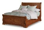 Amish King Traditional Sleigh Bed - Buy As Pictured