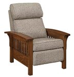 Amish Noble Comfy Mission Recliner - Quick Ship