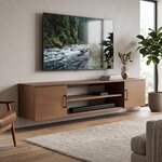 Amish Holden Modern Wall Mounted TV Stand