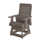 Amish Classic Sipper Swivel Rocker Poly Dining Chair