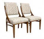 Outlet Amish Made Rhinebeck Upholstered Dining Chair Set In-Stock (Set of 2)