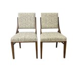 Outlet Amish Made Rhinebeck Upholstered Dining Chair Set In-Stock (Set of 2)