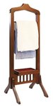 Mission Wood Clothing Valet Stand Rack