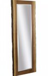 Amish Live Edge 62 Tall Full Length Floor Mirror in Walnut