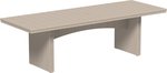 LuxCraft Poly Rectangular Urban Dining Table