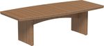 LuxCraft Poly Oval Urban Dining Table