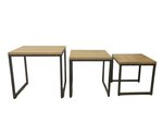 Amish Outlet: Omni Nesting Table Set In-Stock