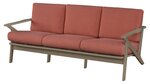 Amish Made Marilyn Mid-Century Poly Modern Outdoor Sofa