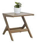 Marilyn Mid-Century Modern Outdoor Poly End Table
