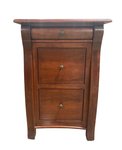 Outlet Amish Made Cherry Wood File Cabinet In-Stock