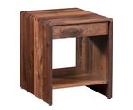Amish Cabot Contemporary Open End Table with Drawer