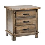 Amish Gastonia 3-Drawer Nightstand