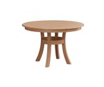 Amish Manhattan Modern Single Pedestal Dining Table
