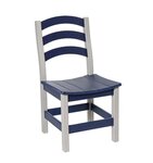 Amish Poly Outdoor Seabreak Dining Chair with Swivel Option
