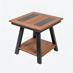 Amish Poly Outdoor Seabreak Square End Table