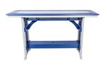 Amish Poly Outdoor Seabreak Mission Rail Counter Table