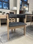 Amish Modern Upholstered Dining Chair Set of 4 In-Stock and Ready to Ship