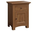 Amish Saige 1-Drawer, 1-Door Nightstand