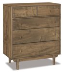 Amish Madelyn Mid Century Modern Chest of Drawers