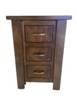 Amish Outlet: Daniel 3-Drawer Nightstand In-Stock (Set of 2)