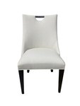 Outlet: Woodland Contemporary Upholstered Handle Back Dining Chair In-Stock (Set of 6)