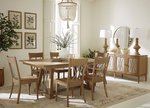 Amish 7-Piece Ursa Modern Dining Set
