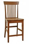 Amish Valley Shaker Counter or Bar Chair