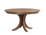 Amish Cambridge Round Single Pedestal Dining Table