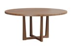 Amish Edmond Round Single Pedestal Dining Table