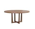 Amish Edmond Round Single Pedestal Dining Table