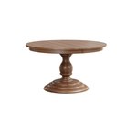 Amish Olivia Round Single Pedestal Dining Table