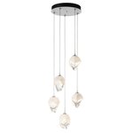 Hubbardton Forge Chrysalis 5-Light Small Crystal Pendant