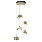 Hubbardton Forge Brooklyn 5-Light Double Shade Pendant