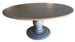 Outlet Amish Made Cherry 60" Single Pedestal Dining Table In-Stock