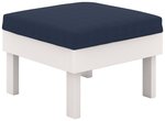 Amish Java Poly Outdoor Upholstered Ottoman