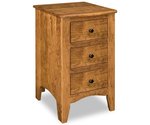 Great Miami Solid Wood 3-Drawer Nightstand