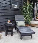 Amish Poly Chaise with Wheels