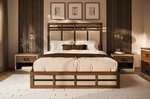 Sarah 3-Piece Upholstered Panel Bedroom Set